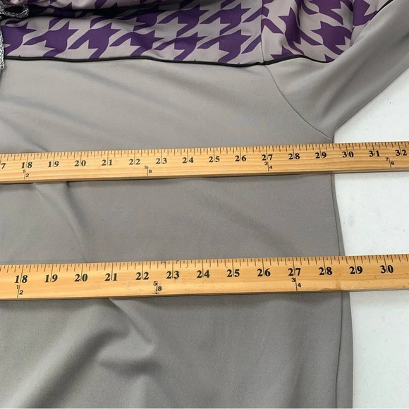 Ashley Sport‎ Hoodie Sweatshirt Woman 26/28  Purple Stretch Athleisure Travel - Picture 12 of 13